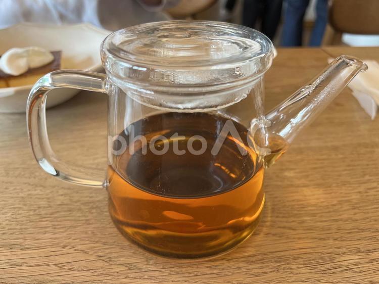 ガラスサーバーの和紅茶 和紅茶,紅茶,ティーの写真素材