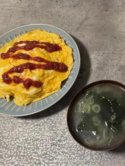 オムライス オムライスの写真