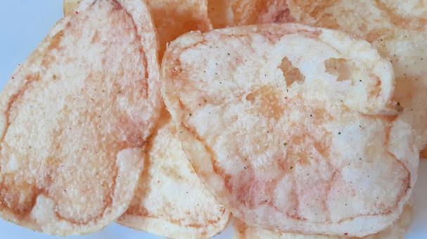 梅味ポテトチップス・2 梅味ポテトチップス・2 ポテトチップス,スナック菓子,お菓子の写真素材