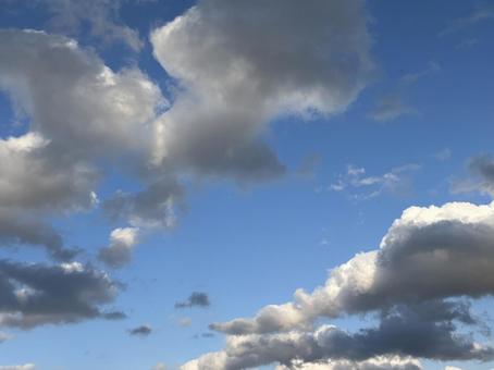 空と雲 空と雲の写真