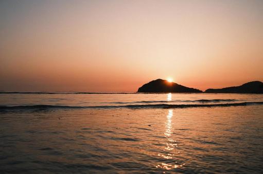 海と夕焼け② 海と夕焼け②の写真