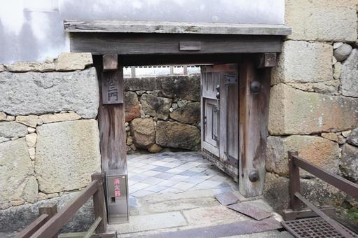 姫路城 水三門 姫路城 水三門 姫路城,水三門,門の写真素材