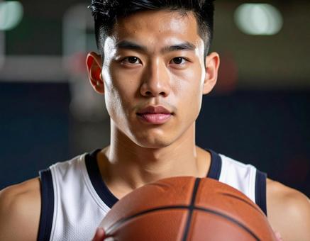 バスケットボール選手の男性 バスケットボール選手の男性の写真