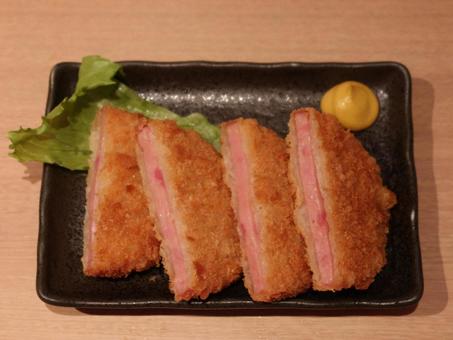 Photo, chichibu, ham cutlets, cutlet, 