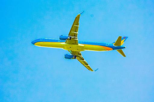 飛行機 航空機,旅客機,ジェット機の写真素材