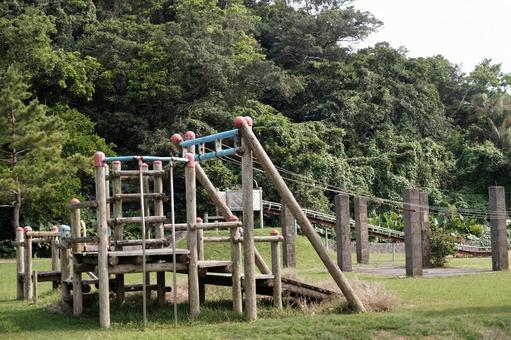 遊具の写真