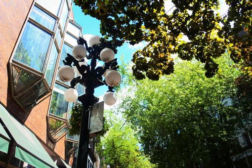 Photo, canada, street light, lamp, 