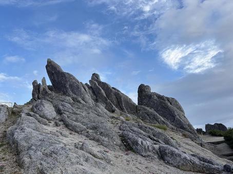 燕山荘からの景色 燕山荘からの景色の写真