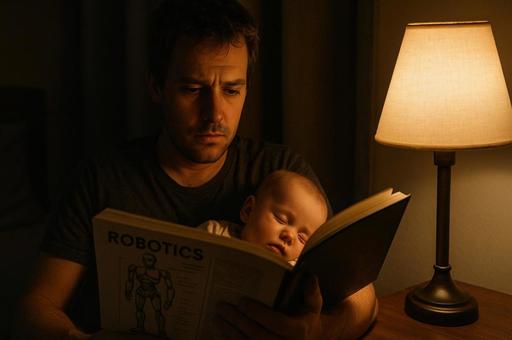 眠る赤ちゃんと読むROBOTICS本 眠る赤ちゃんと読むROBOTICS本の写真