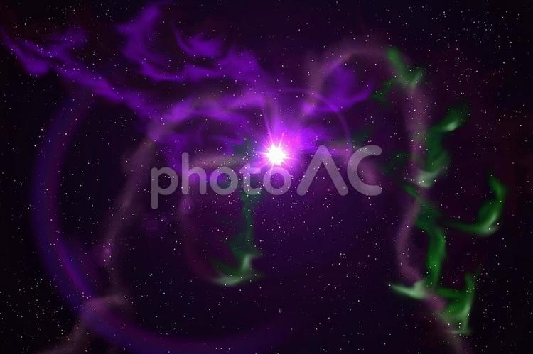 幻想的背景素材　深宇宙 背景素材,背景,素材の写真素材