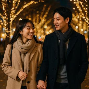 イルミネーションデート イルミネーションデートの写真