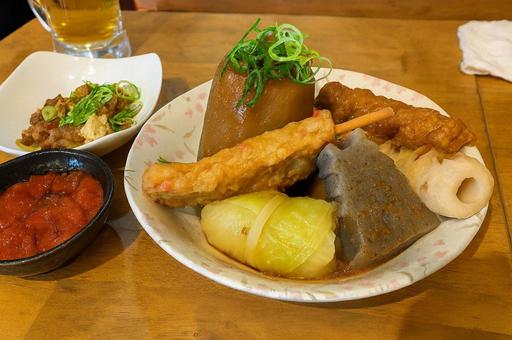 居酒屋のおでん盛り 居酒屋のおでん盛りの写真