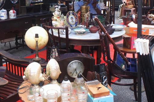 雑貨 雑貨 雑貨,骨董市,フリーマーケットの写真素材