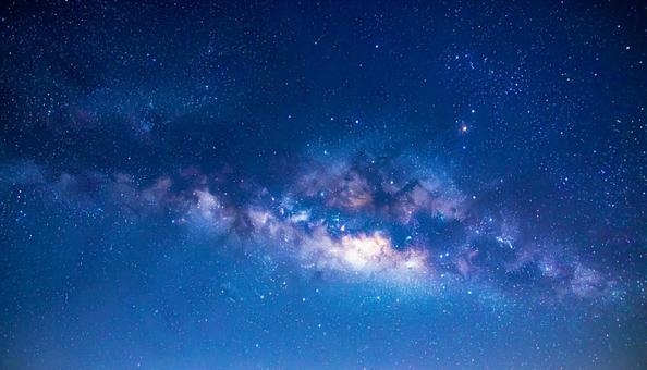 宇宙の銀河の背景素材 宇宙の銀河の背景素材の写真