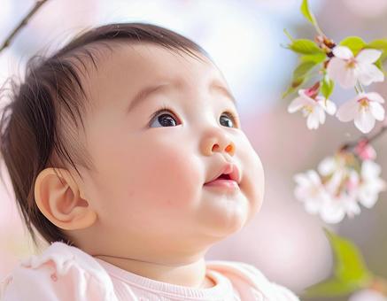 かわいい女の子の赤ちゃん かわいい女の子の赤ちゃんの写真