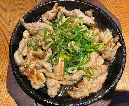 せせり炒め せせり炒め 居酒屋,居酒屋メニュー,おつまみの写真素材