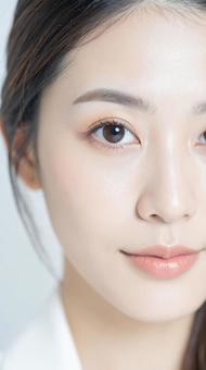 美しい女性の顔 美しい女性の顔の写真