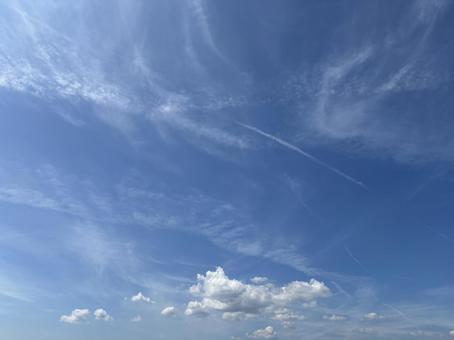 爽やかな青空 爽やかな青空の写真