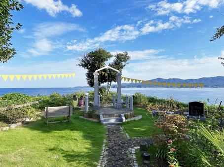 25_1105_志津川_北の恋人岬02 宮城,南三陸町,志津川の写真素材