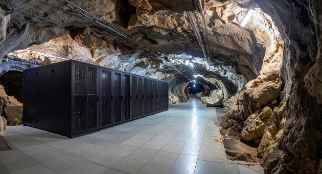 洞窟サーバールーム の写真