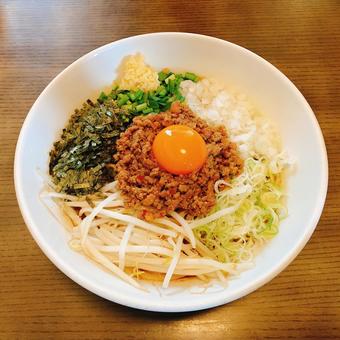 台湾まぜそば_20200808 台湾まぜそば,ピリ辛,麺類の写真素材