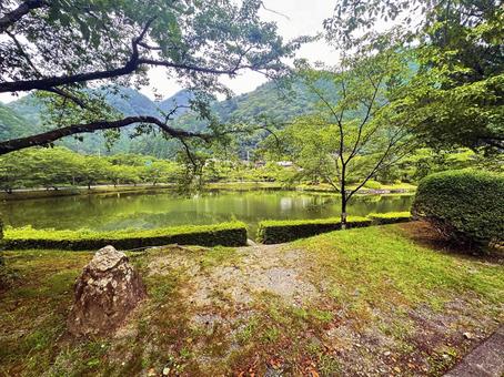 下北山公園 夏の公園 下北山公園 夏の公園 奈良県下北山村,アウトドア,温泉の写真素材
