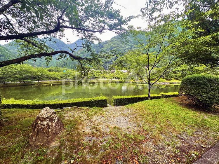 下北山公園　夏の公園 奈良県下北山村,アウトドア,温泉の写真素材