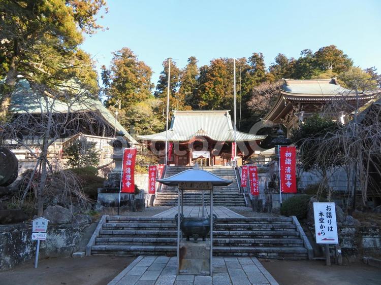 鴨川市清澄寺の大堂（本堂） 清澄寺,大堂,本堂の写真素材