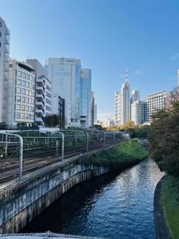 お茶の水からの景色 お茶の水からの景色の写真