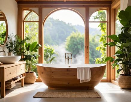 美しいバスルーム 美しいバスルームの写真