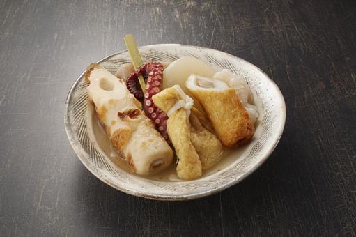 おでん 盛り合わせ おでん 盛り合わせ おでん,盛り合わせ,具材の写真素材