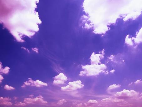 異世界のような空と雲 異世界のような空と雲の写真