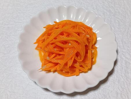 キャロットラペ キャロットラペ,人参,フランス料理の写真素材