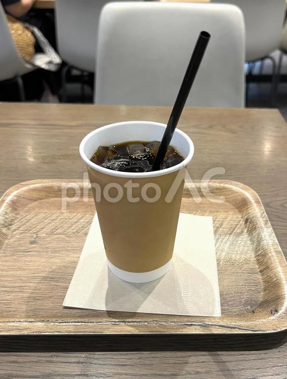 アイスコーヒー アイスコーヒー,カフェ,喫茶店の写真素材