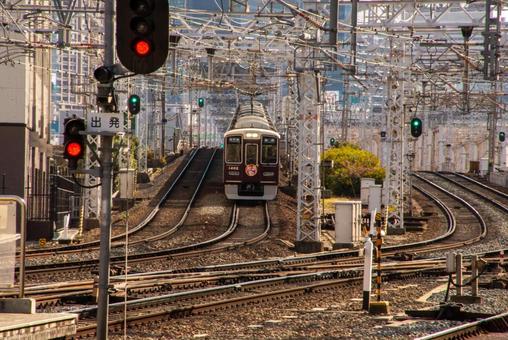 阪急十三駅より 阪急十三駅よりの写真