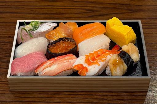 お寿司  寿司,パック,スーパーの写真素材