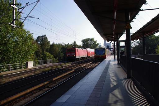 German Railway Station Platform, JPG German Railway Station Platform, JPG