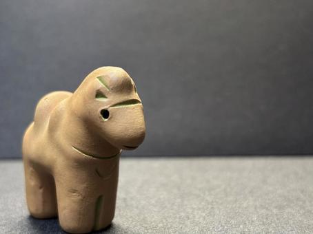 何か言いたげな埴輪 何か言いたげな埴輪の写真