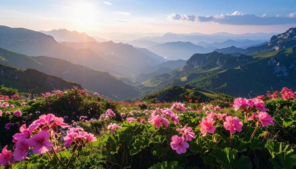 ゼラニウムの花 ゼラニウムの花の写真
