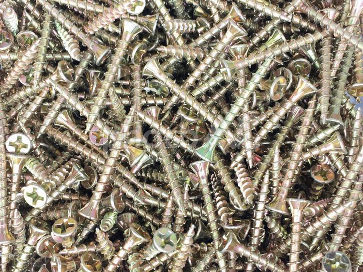 大量のネジ（柄） ネジ,ビス,工具の写真素材