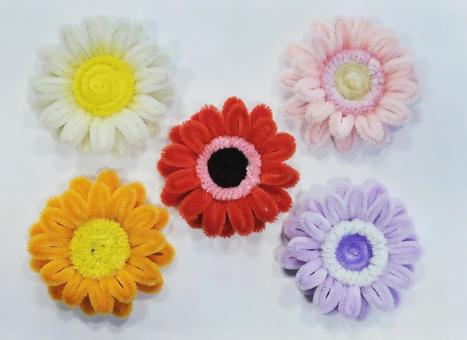 ガーベラ モールフラワー ガーベラ モールフラワー ガーベラ,モール,モールフラワーの写真素材