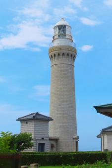 【山口県】角島灯台 【山口県】角島灯台 角島,灯台,晴れの写真素材