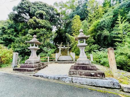 白石神社 白石神社,神社仏閣,神社の写真素材