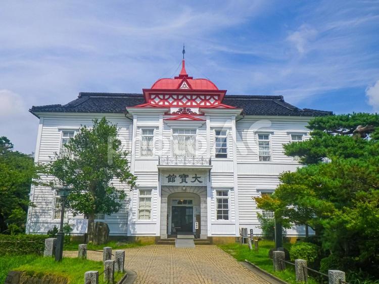 山形県鶴岡市　大寶館 鶴岡市,大宝館,大寶館の写真素材