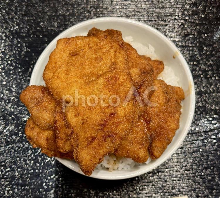 ソースカツ丼　福井県の郷土料理 ソースカツ丼,とんかつ,かつ丼の写真素材