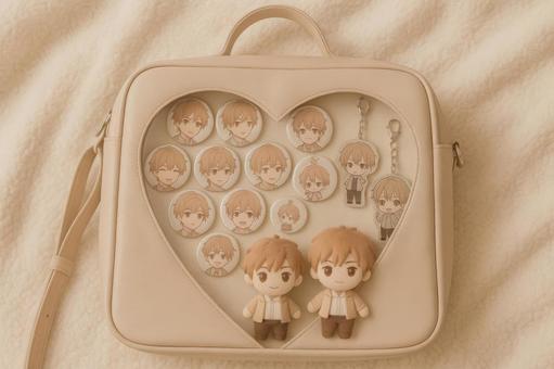 Introducing the contents of the Ita-bag used for supporting idols, pushing activity, pain bag, japan, JPG