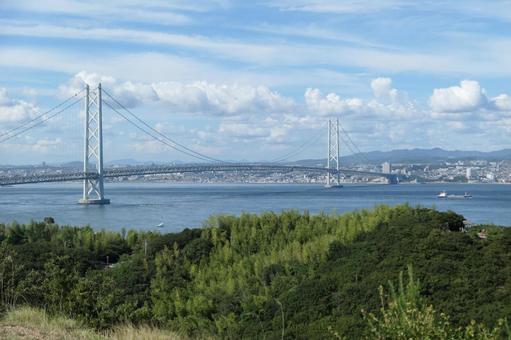 明石海峡大橋 明石海峡大橋の写真