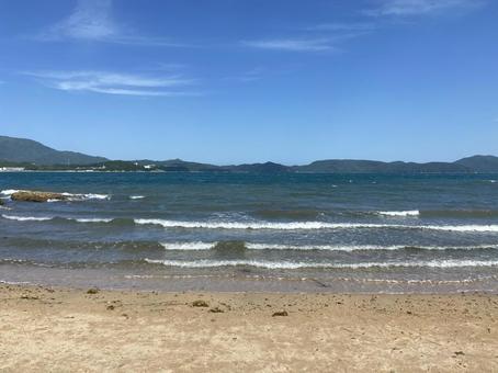 海 海,自然,エンジェルロードの写真素材