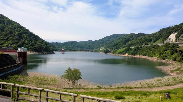 白川ダム(山形) 白川ダム(山形)の写真