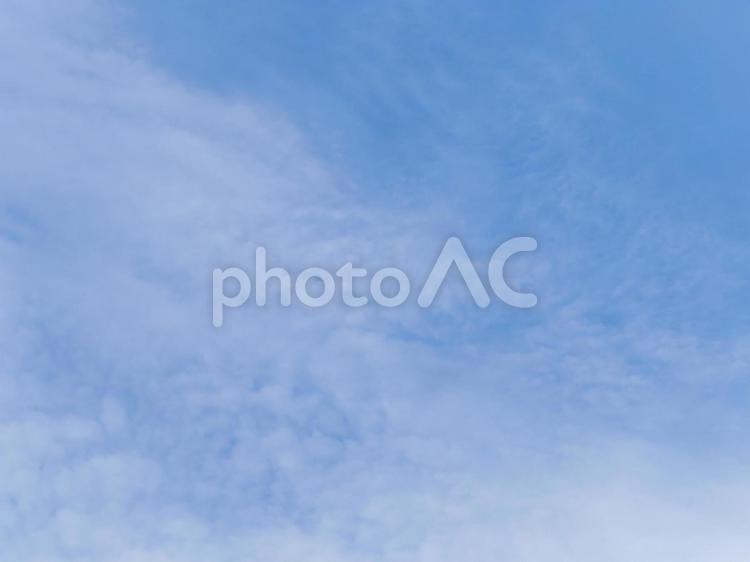 青空と雲　背景素材　空と雲 空,青空背景,空写真の写真素材